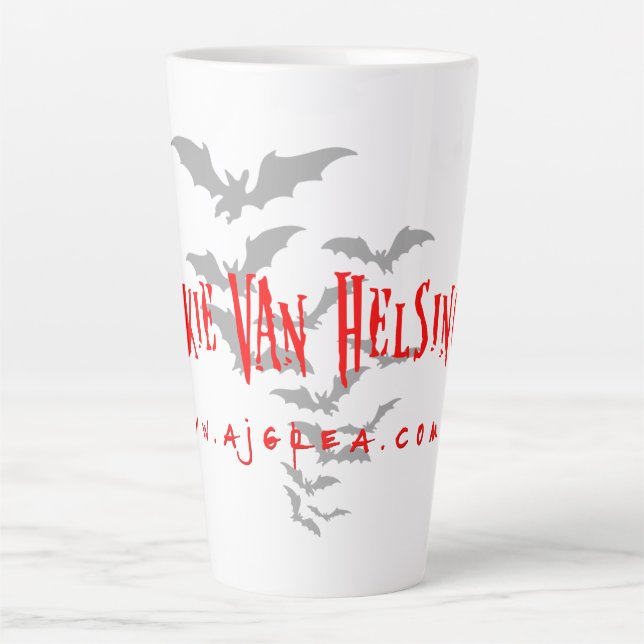 Vickie Van Helsing: Wake Up Latte Mug (Front)
