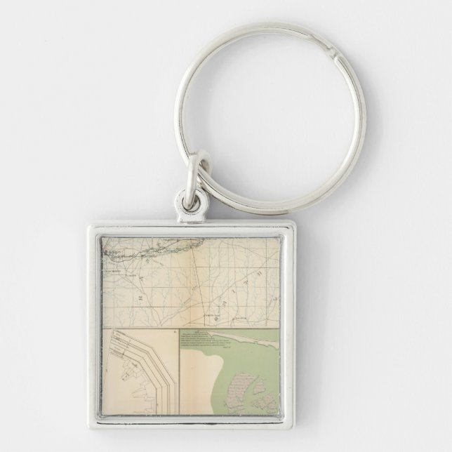 Vicksburg Meridian, Miss Key Ring (Front)