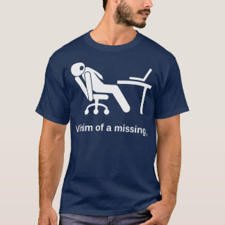 Victim of a Missing Semicolon Funny Programming Co T-Shirt