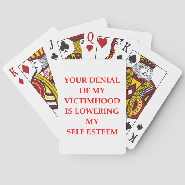 victim playing cards (Back)