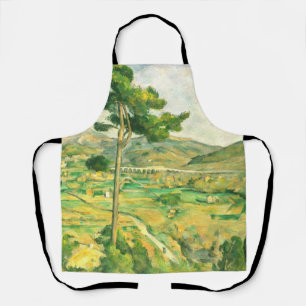 Victoire and the Viaduct Paul Cezanne Apron