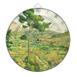 Victoire and the Viaduct Paul Cezanne   Dartboard