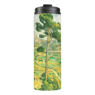 Victoire and the Viaduct Paul Cezanne Thermal Tumbler