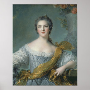 Victoire de France at Fontevrault, 1748 Poster