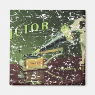 Victor 1899- distressed magnet