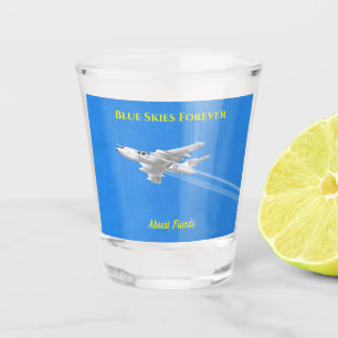 Victor Bomber 'Absent Friends' Shot Glass