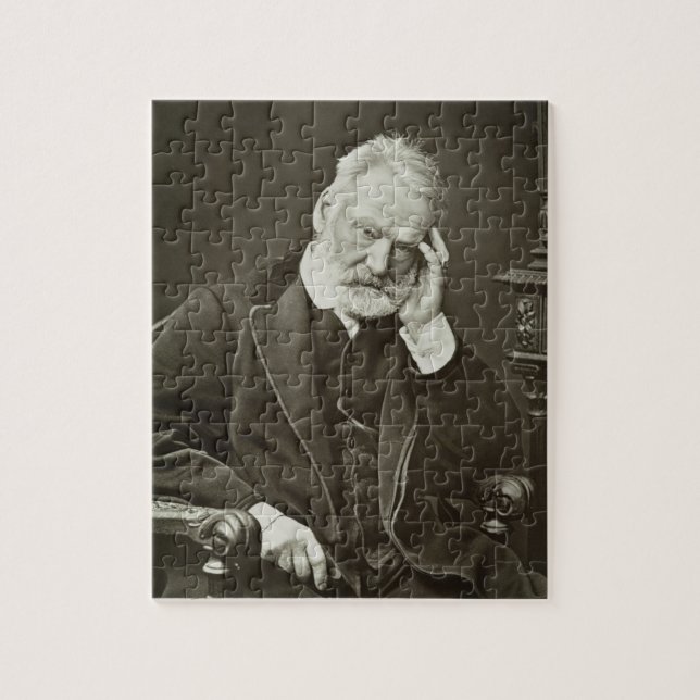 Victor Hugo (1802-85), from &#x27;Galerie Contemporaine Jigsaw Puzzle (Vertical)
