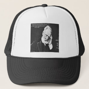 Victor Hugo & Happiness Quote Gifts Tees Etc Trucker Hat