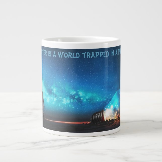 Victor Hugo Quote "A Writer is..."  20 oz Mug (Front)