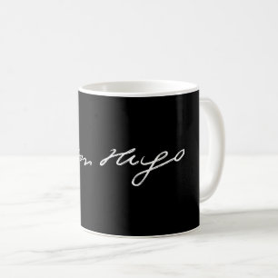 Victor Hugo signature autograph writer culture lit Coffee Mug