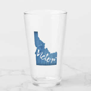 Victor Idaho Wood Grain Glass