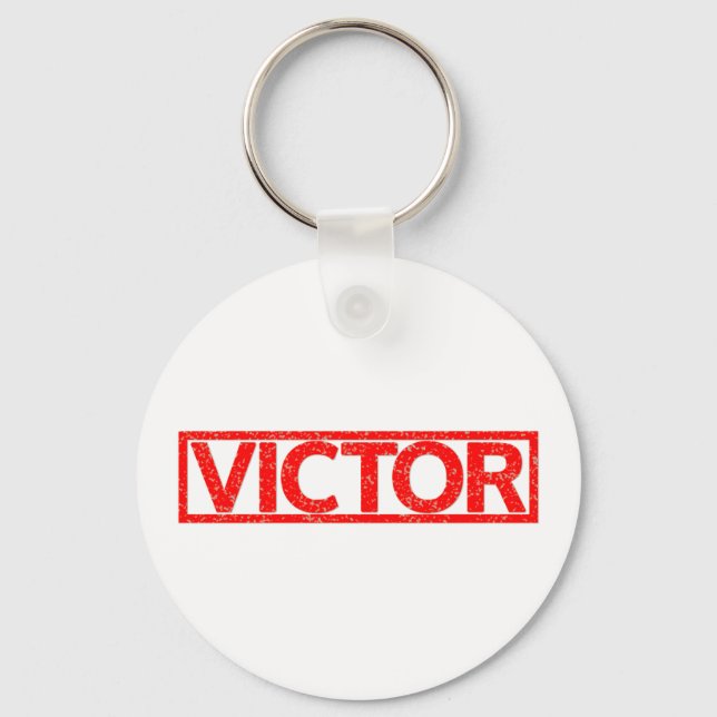 Victor Stamp Key Ring (Front)