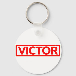 Victor Stamp Key Ring
