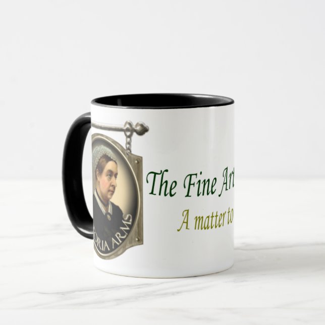 Victoria Arms Pub Sign Mug (Front Left)
