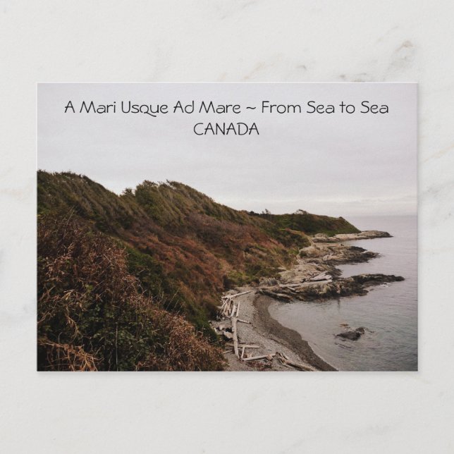 Victoria, B.C Postcard (Front)