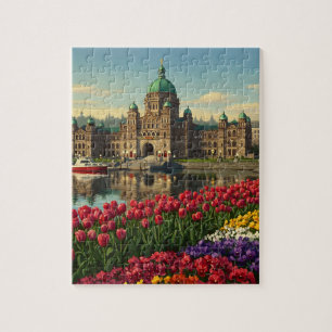 Victoria British Columbia Canada Travel Jigsaw Puzzle