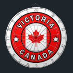 Victoria Canada Dartboard<br><div class="desc">Victoria Canada</div>