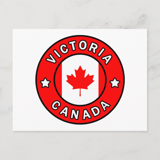 Victoria Canada Postcard (Front)