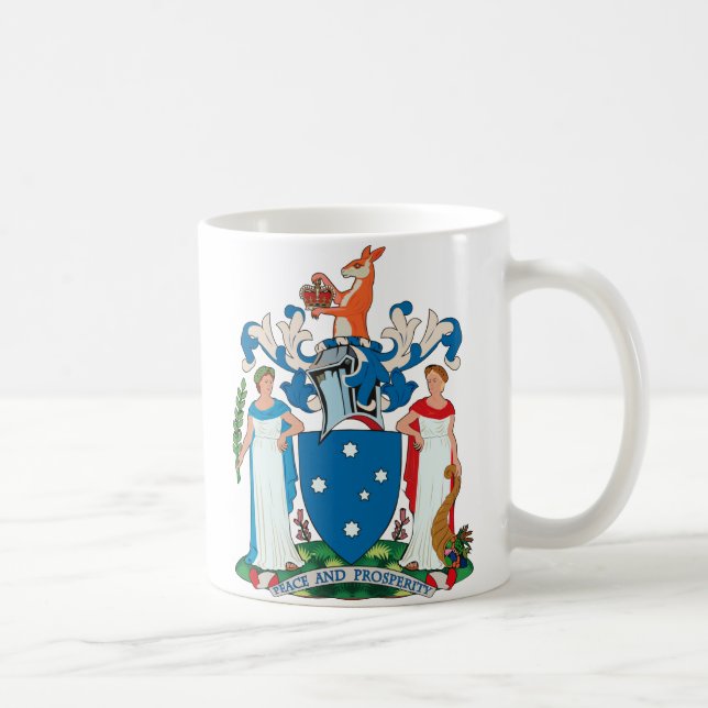 Victoria Coat of Arms Mug (Right)