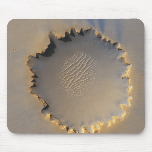 Victoria Crater on Mars Mouse Pad (Front)