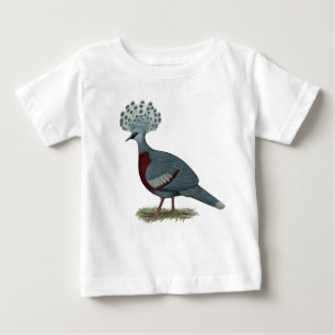 Victoria Crowned Pigeon Baby T-Shirt