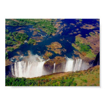 victoria falls aerial