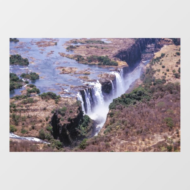 Victoria Falls aerial view - Zimbabwe, Africa (Sheet)