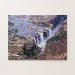 Victoria Falls aerial view - Zimbabwe, Africa Jigsaw Puzzle