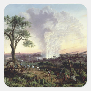 Victoria Falls at Sunrise, with 'The Smoke', or 'S Square Sticker