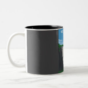 Victoria Falls National Park Zambia Africa Travel Two-Tone Coffee Mug