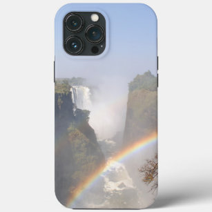 Victoria Falls Rainbow Waterfall Photo iPhone 13 Pro Max Case
