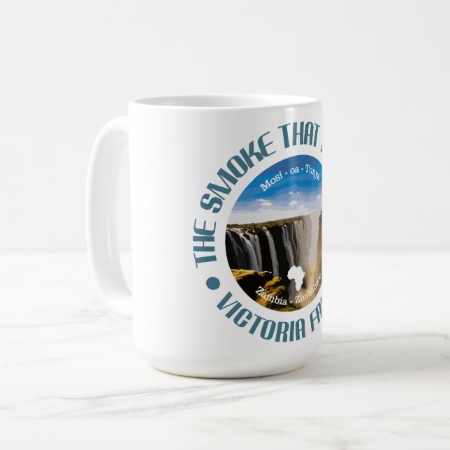 Victoria Falls (rd) Coffee Mug (Front Left)