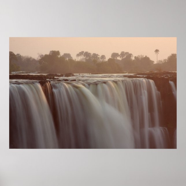 Victoria Falls Surise Poster (Front)