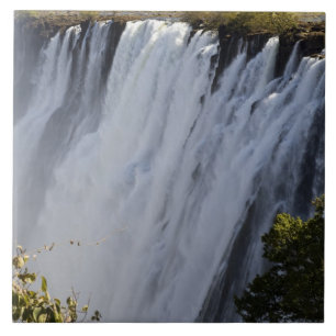 Victoria Falls, Zambesi River, Zambia. Ceramic Tile