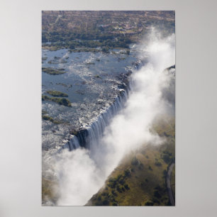 Victoria Falls, Zambesi River, Zambia - Poster