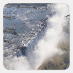 Victoria Falls, Zambesi River, Zambia - Square Sticker