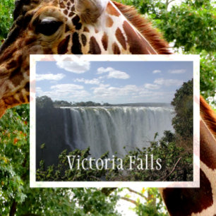 Victoria Falls, Zambia, Zimbabwe Postcard