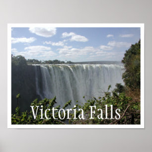 Victoria Falls, Zambia, Zimbabwe Poster