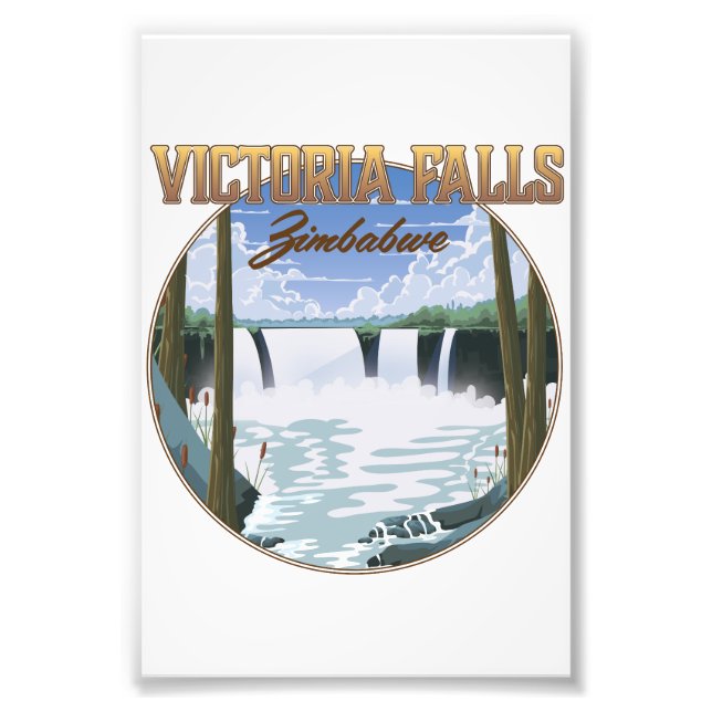 Victoria falls Zimbabwe Photo Print (Front)