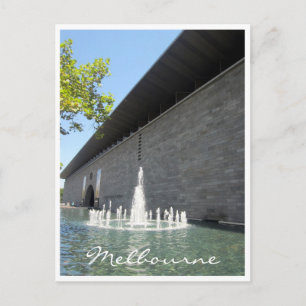 victoria gallery fountain postcard