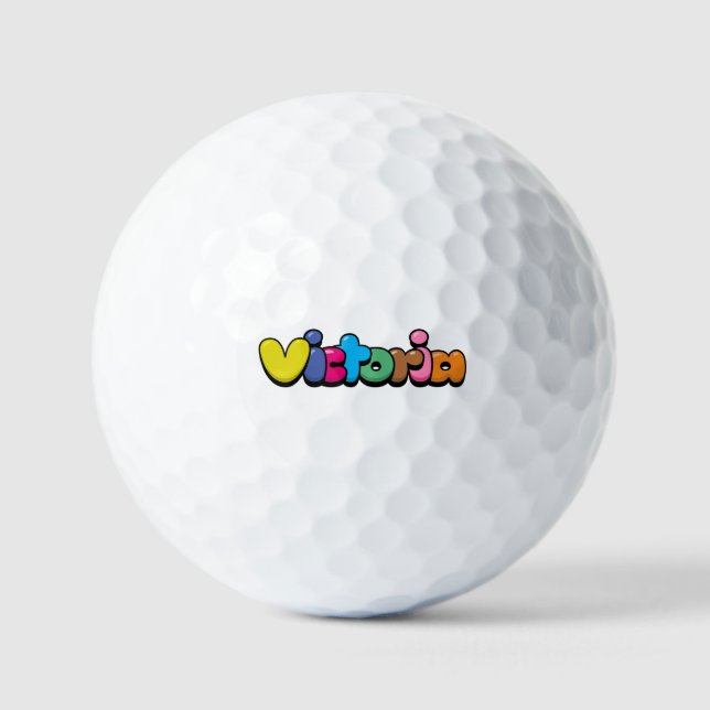 Victoria Golf Balls (Front)