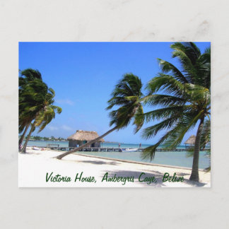 Victoria House Ambergris Caye Belise Postcard