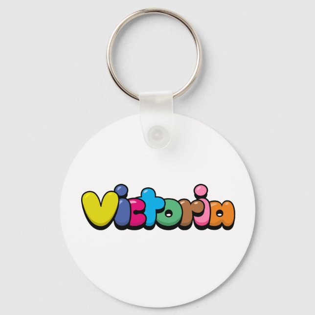 Victoria Key Ring (Front)
