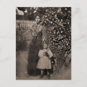 Victoria Melita of Hessen with Elizabeth #008D Postcard