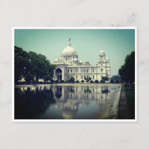 victoria memorial reflections postcard