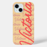 Victoria Name Repeating Pattern