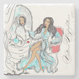 Victoria Napolitano Stone Coaster