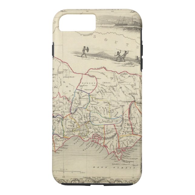 Victoria or Port Phillip Case-Mate iPhone Case (Back)