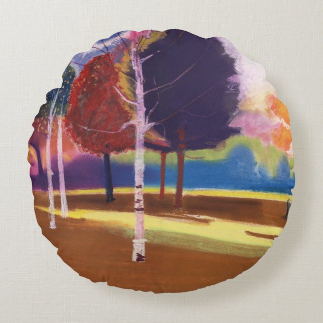 Victoria Park Bath Round Cushion (Front)