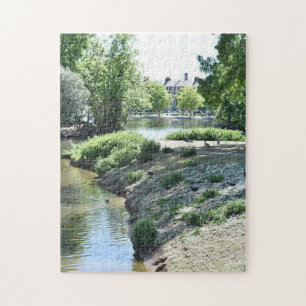 Victoria Park Tower Hamlets East London UK Jigsaw Puzzle